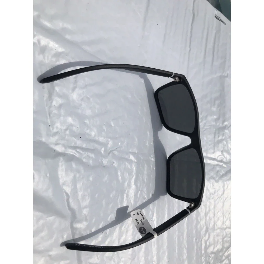 Arnette AN 4267 01/87 Goemon Matte Black Frame Dark Grey Lens Mens Sunglasses